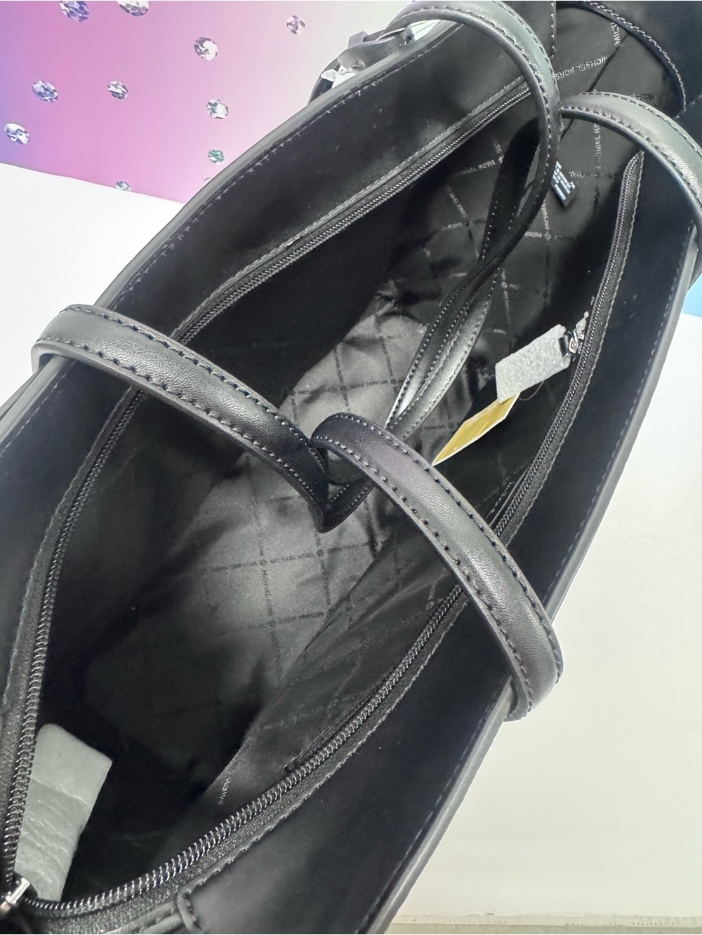 🌟NWT MK MONOGRAM STARS XL TOTE BAG - Picture 7 of 7